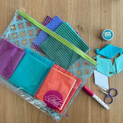 Tula Pink Stargazer Medium Project Bag - 10" x 14"