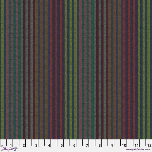 WOVEN STRIPES CATERPILLAR STRIPES Twilight WSGP001 Kaffe Fassett Collective FEBRUARY 2025