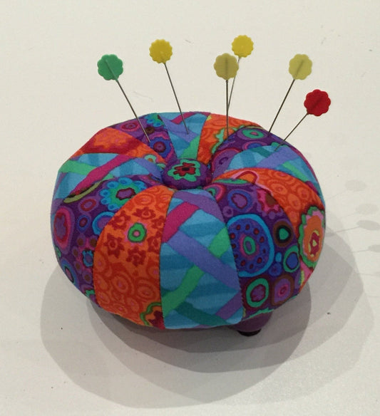 4" TUFFET PINCUSHION PDF PATTERN by Sew Colorful