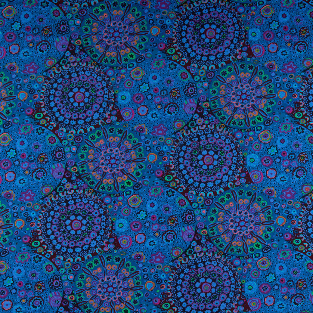 MILLEFIORE BLUE PWGP92 Kaffe Fassett