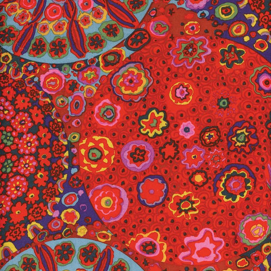 MILLEFIORE RED  PWGP92  Kaffe Fassett