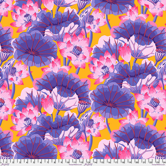 LAKE BLOSSOMS PURPLE GP093 KAFFE FASSETT Fall August 2023