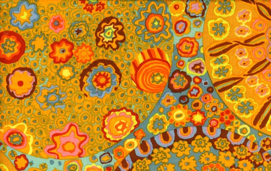 MILLEFIORE ORANGE  PWGP92 Kaffe Fassett