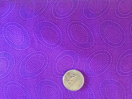 ABORIGINAL DOT PLUM Purple GP71 Kaffe Fassett