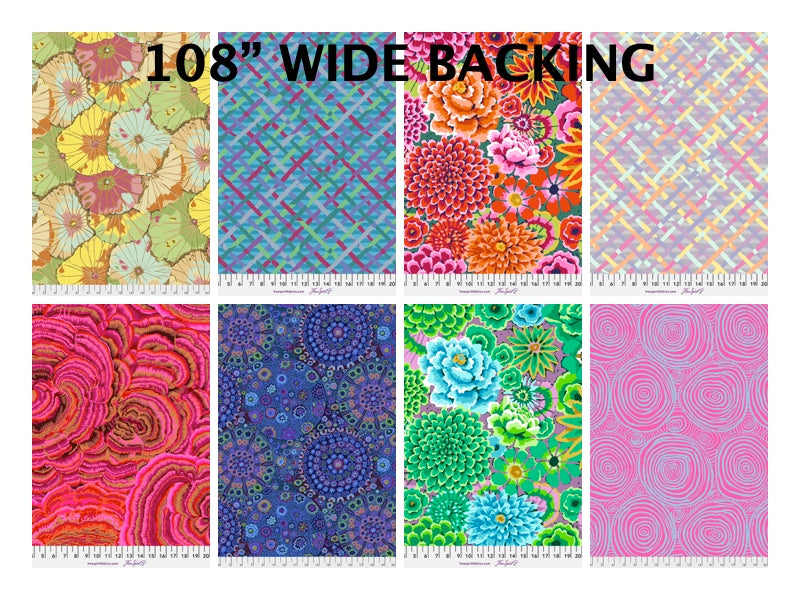 108" WIDE BACKING  KAFFE FASSETT COLLECTIVE IN PRE-CUT LENGTHS
