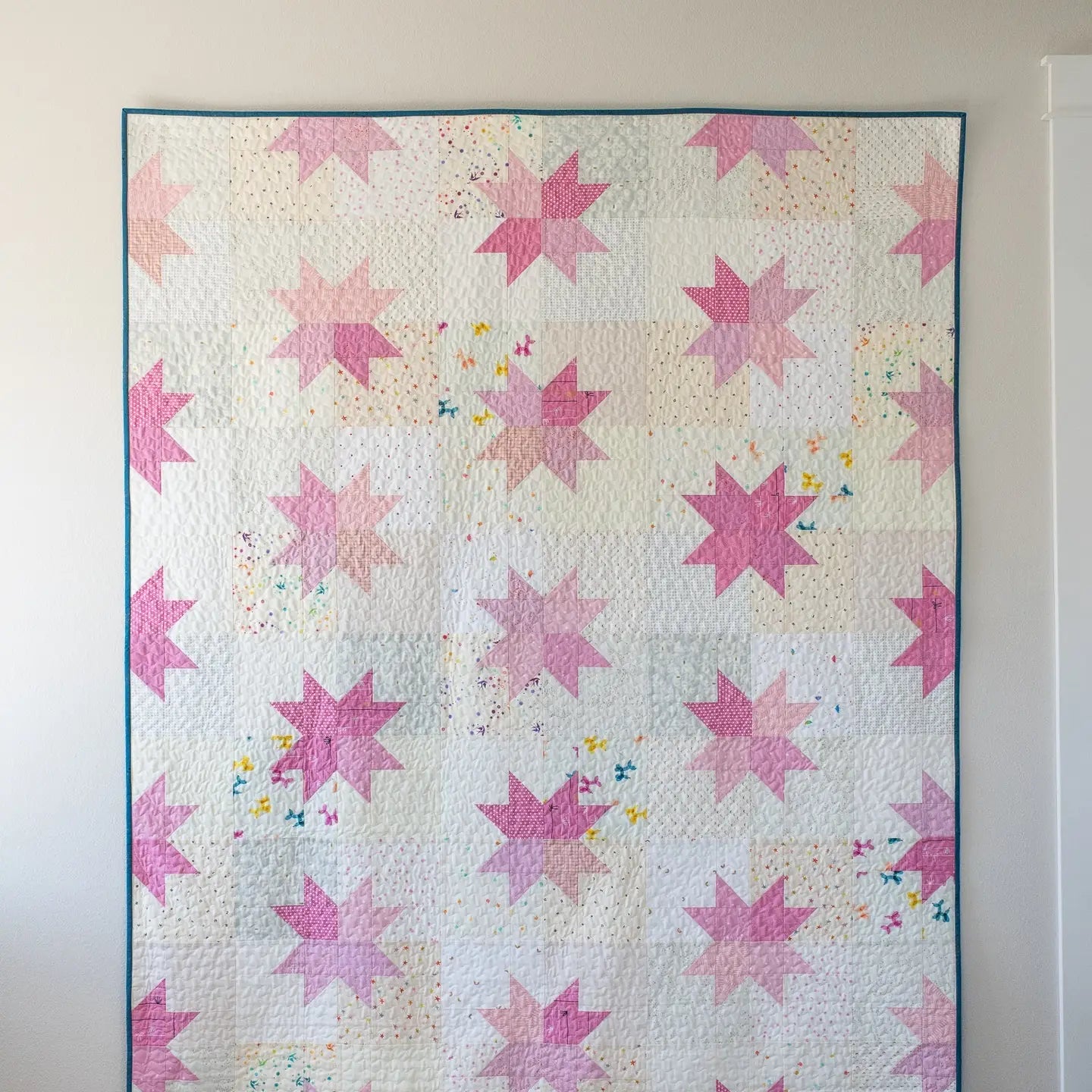 Star Pop Quilt Pattern - Paper Pattern - By Quilty Love