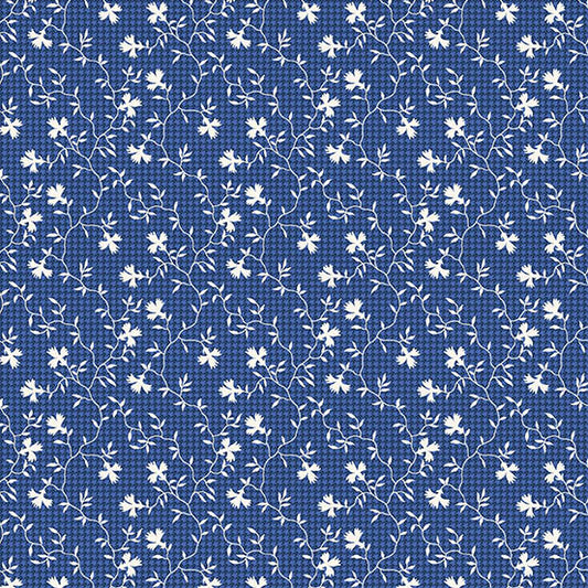 AMERICANA by Andover Fabrics - Vine Light Blue A-10185-B1