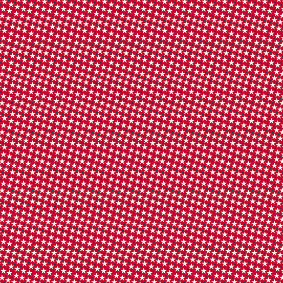 AMERICANA by Andover Fabrics - Star Dot Red  A-10188-R