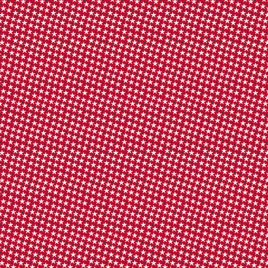 AMERICANA by Andover Fabrics - Star Dot Red  A-10188-R