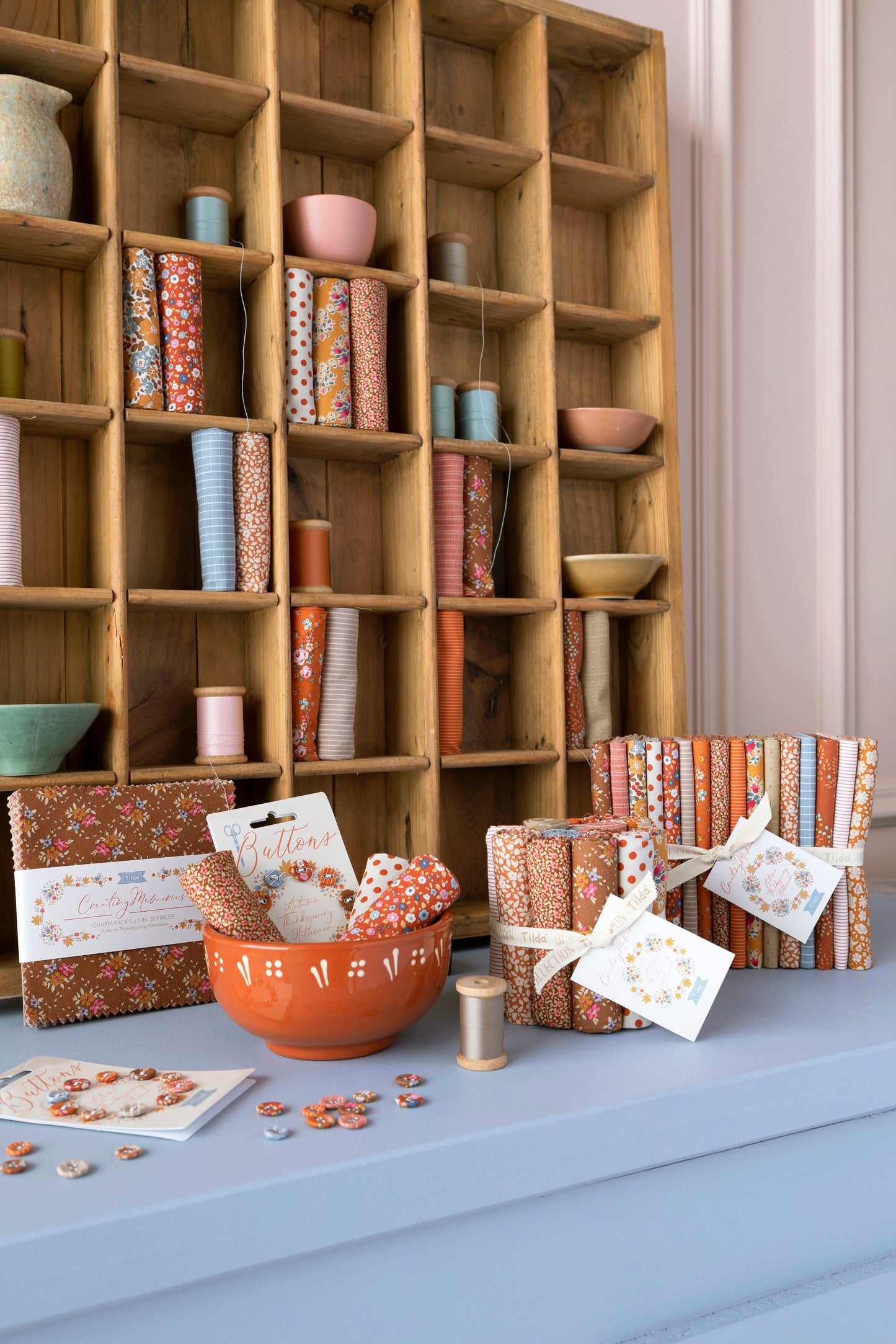 Creating Memories Charm Pack  - Autumn - Tilda Fabrics - 5" - 32pcs