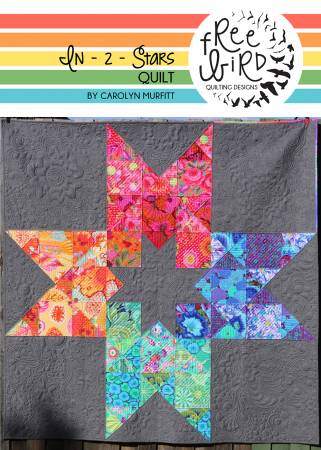 In 2 Stars Quilt Kit  - Kaffe Fassett Collective 68" x 68"