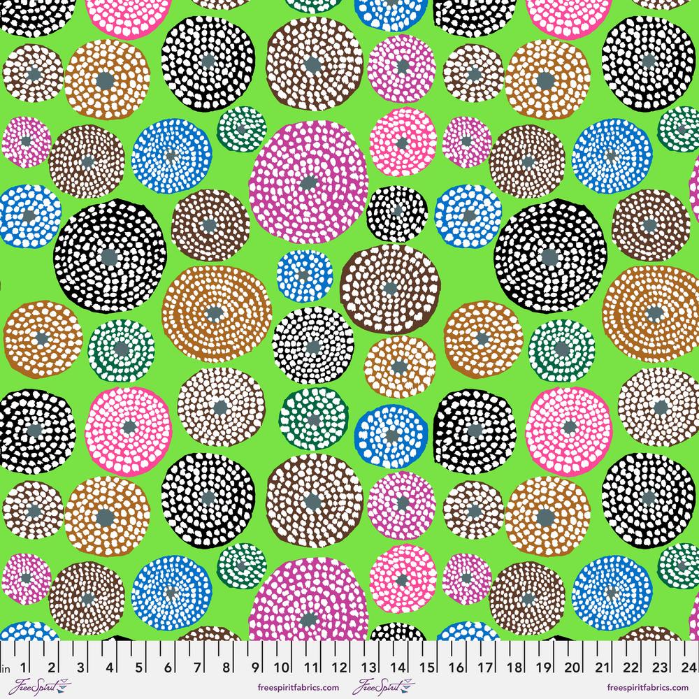 DISKS LIME GREEN PWGP193 - KAFFE FASSETT FEBRUARY 2023