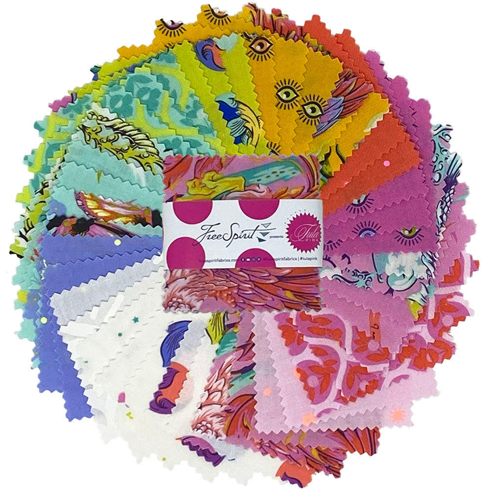 2.5" Mini Charm Pack- 42pcs- Legendary by Tula Pink - FB18MCTP.LEGENDARY - November 2026