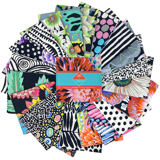 5" - 42pcs- CLASSIC PLUS CHARM PACK- POLARIS FB4FQGP  Kaffe Fassett Collective