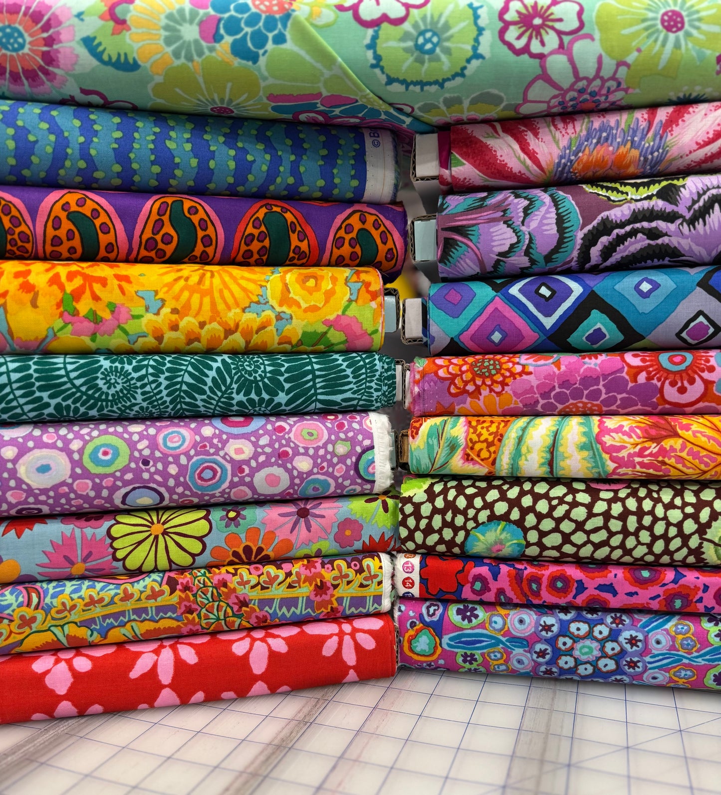 PRETTY DRESSES Quilt Kit Kaffe Fassett Collective fabrics