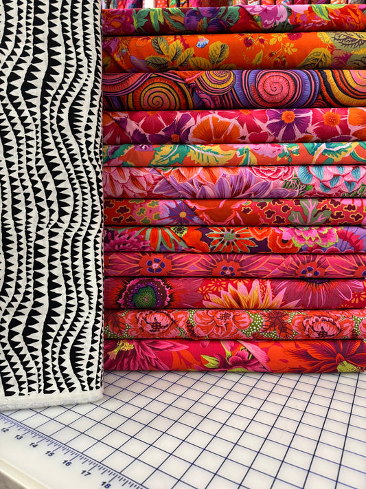 SAN JULIAN QUILT KIT - 54" x 72" - all  Kaffe Fassett Collective Fabrics