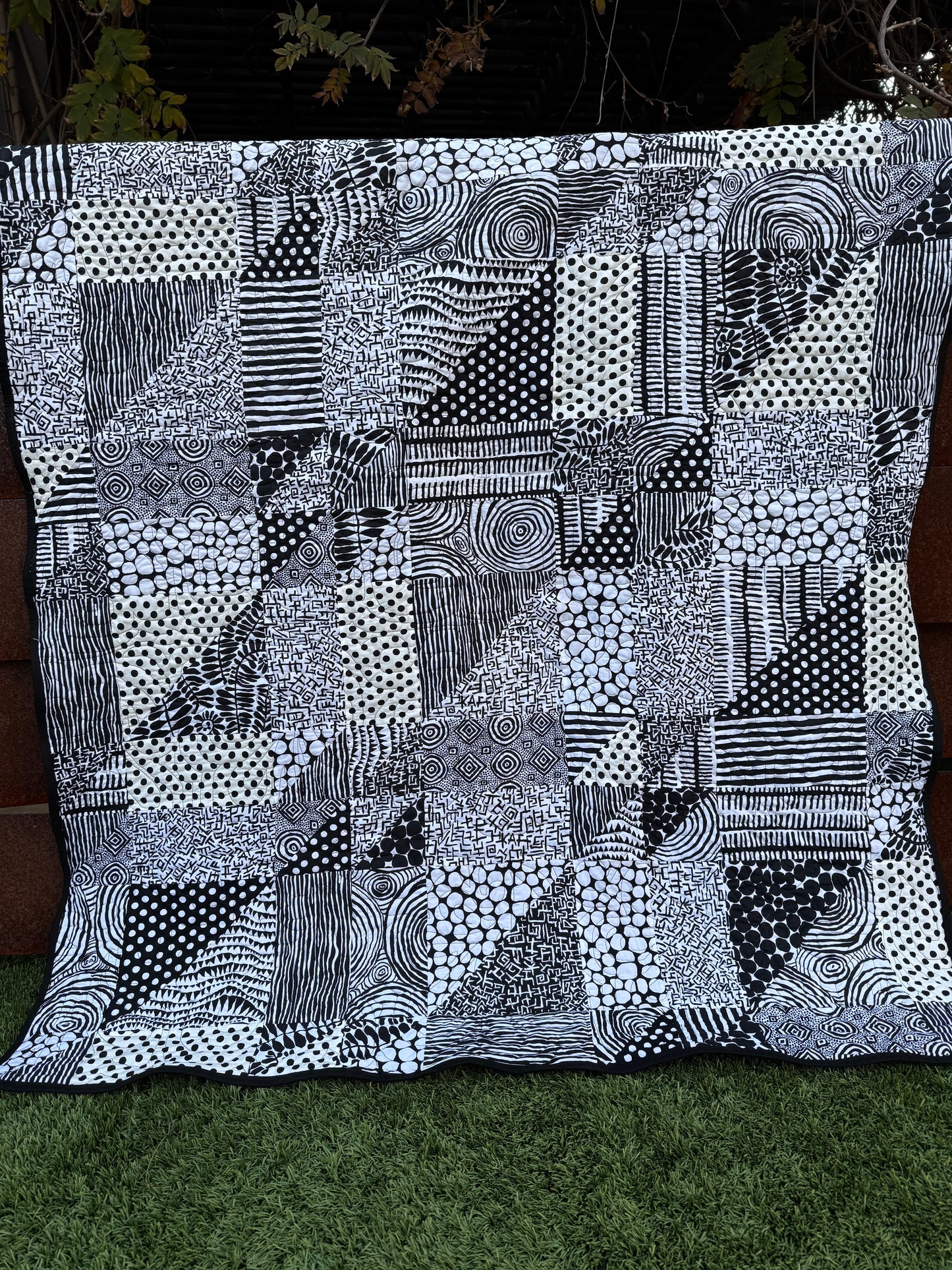 Salt ’n’ Pepper Quilt Kit -  48" X 64" -  All  Kaffe Fassett Collective Fabrics