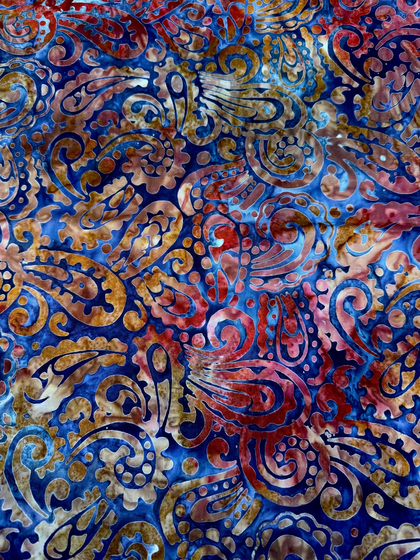 BATIK – Bohemian Scroll - Textured Print – 100% Cotton