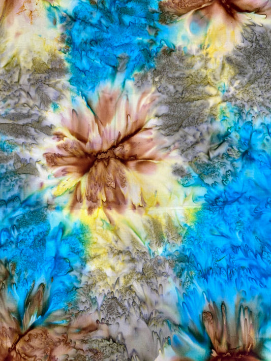 BATIK – Ocean Bloom - Textured Print – 100% Cotton