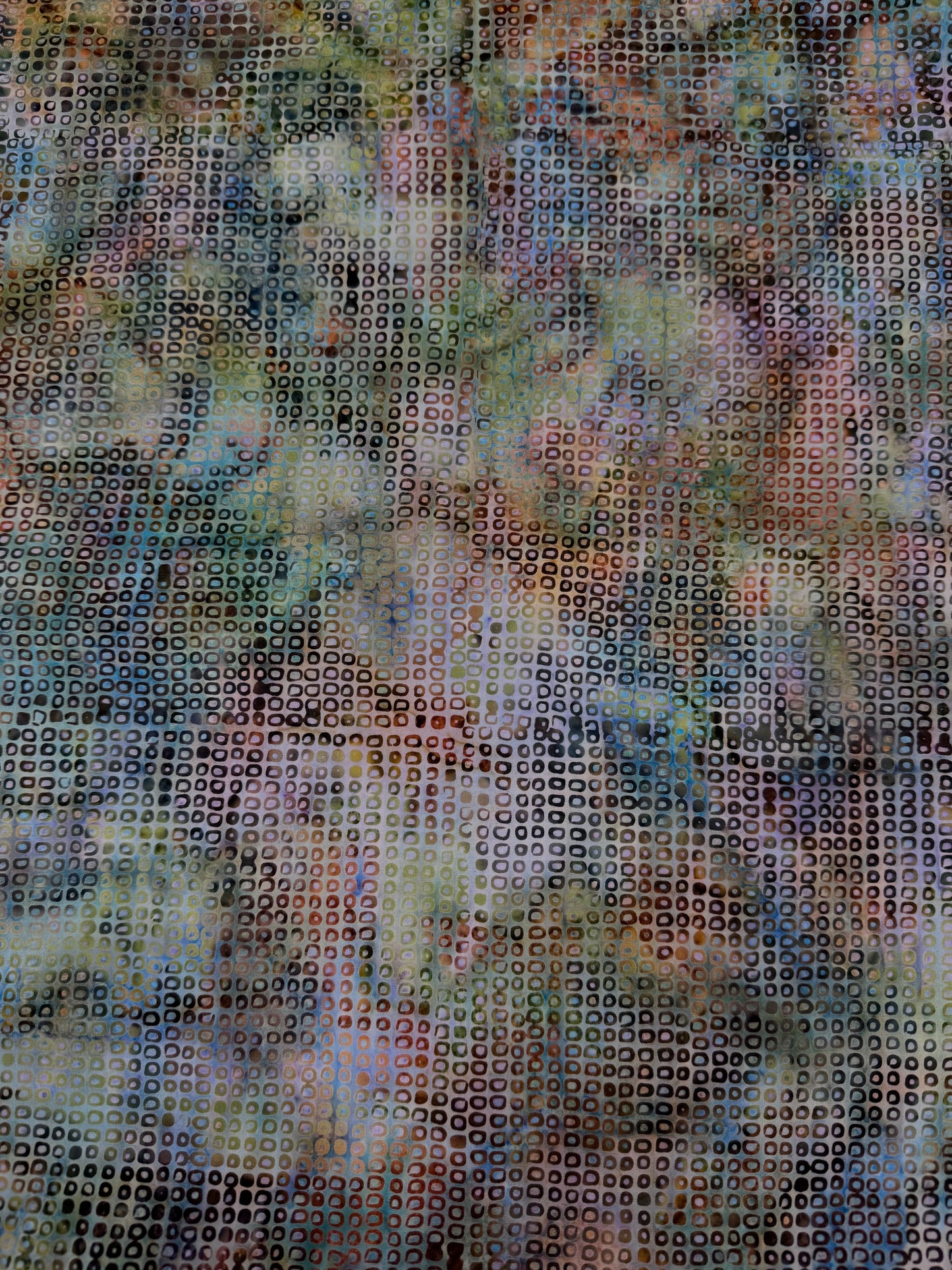BATIK – Mosaic Dots - Textured Print – 100% Cotton