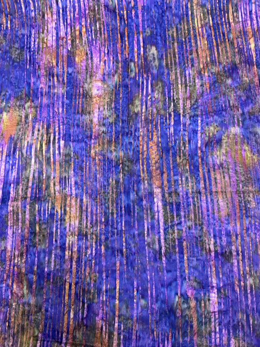 BATIK – Violet Downpour - Textured Print – 100% Cotton