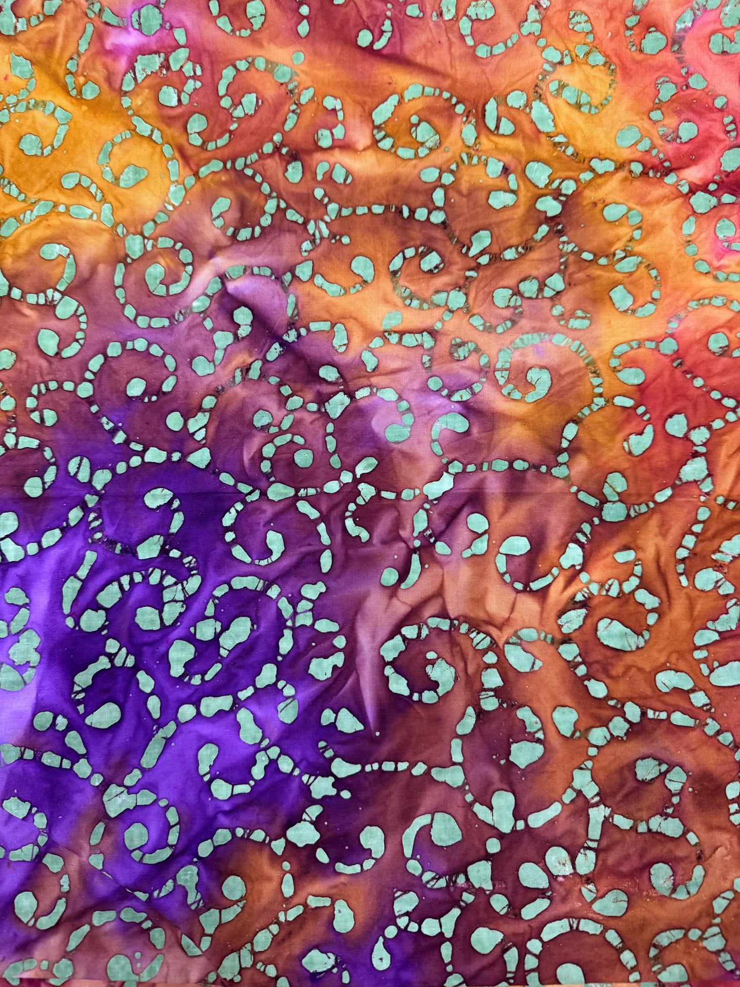 ***SALE***BATIK – Sunset Orchid - Textured Print – 100% Cotton