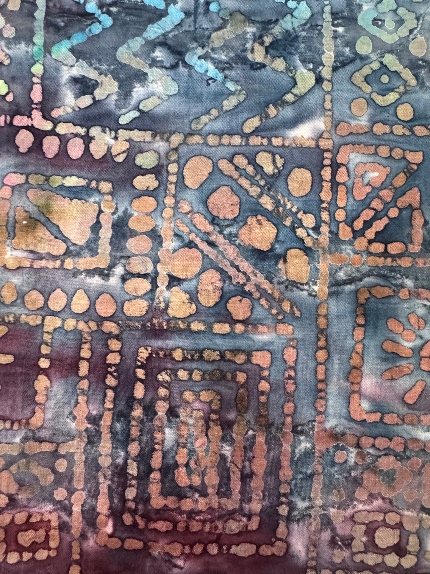 ***SALE***BATIK – Iron Blue - Textured Print – 100% Cotton