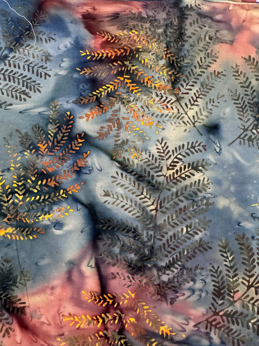 ***SALE***BATIK – Fern Shadow - Textured Print – 100% Cotton