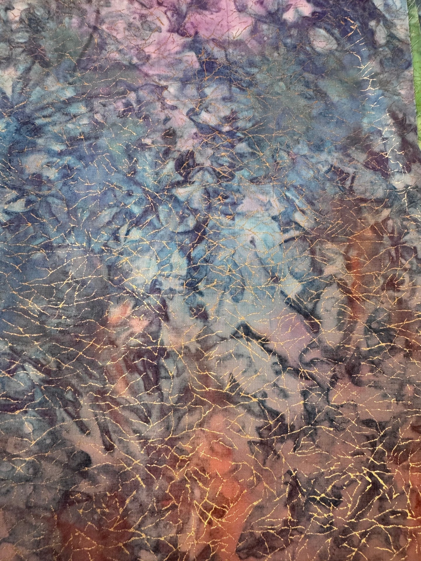 ***SALE***BATIK – Golden Veil - Textured Print – 100% Cotton