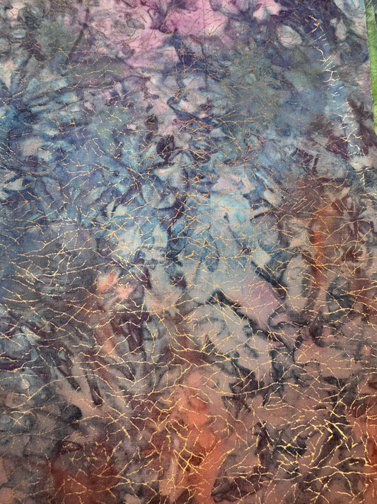***SALE***BATIK – Golden Veil - Textured Print – 100% Cotton