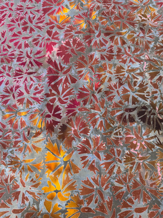 ***SALE***BATIK – Sunset Meadow- Textured Print – 100% Cotton