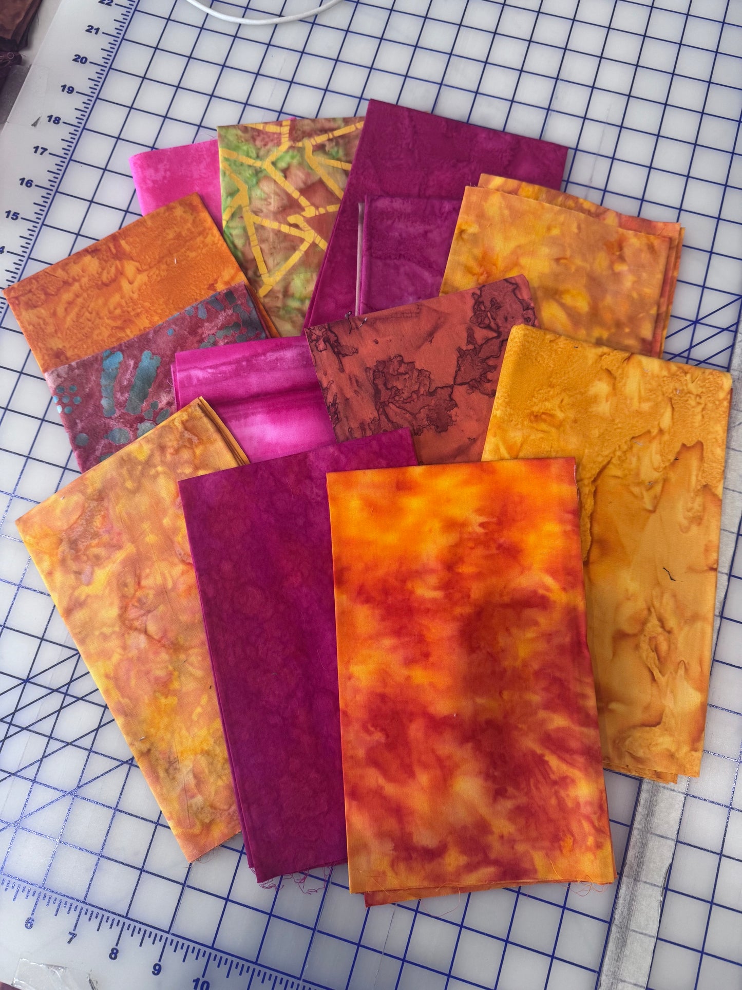Sew Colorful Batik Bundle - Desert Sunset