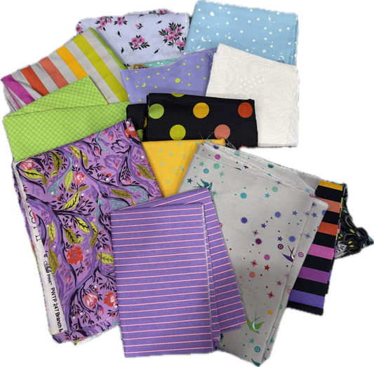 Tula Pink Scrap Bag (C) – 4 Yards of Curated Magic!