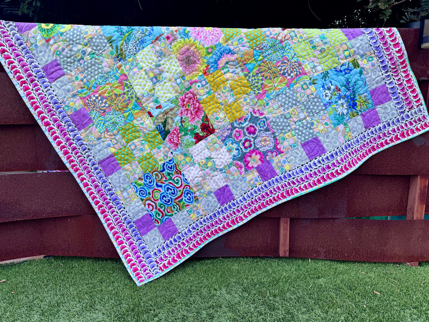 PRE-ORDER Tiddlywinks Revisited Quilt Fabric Pack – Kaffe Fassett Collective August 2026
