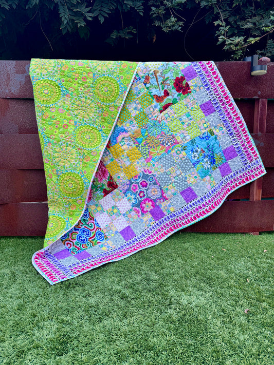 PRE-ORDER Tiddlywinks Revisited Quilt Fabric Pack - 60" x 72" – Kaffe Fassett Collective August 2026