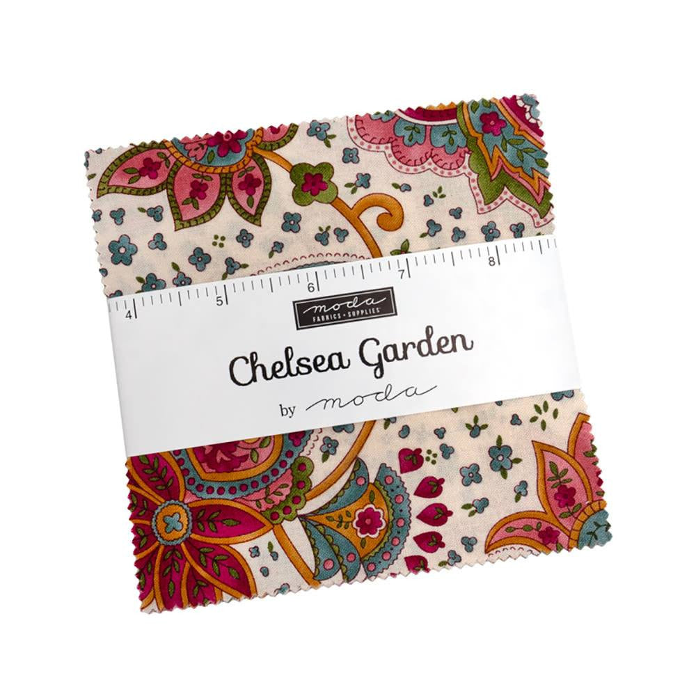 2.5" - 42pcs- Chelsea Garden 2026 MINI CHARM PACK- by Moda - 33850PP