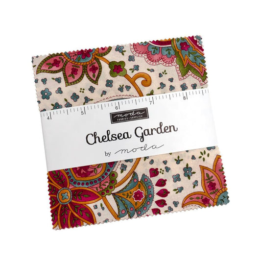 2.5" - 42pcs- Chelsea Garden 2026 MINI CHARM PACK- by Moda - 33850PP