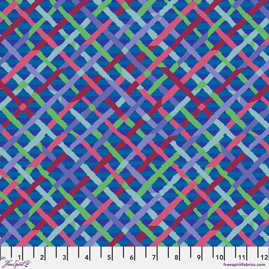 MAD PLAID COBALT Blue PWBM037.COBAL Brandon Mably fro KFC
