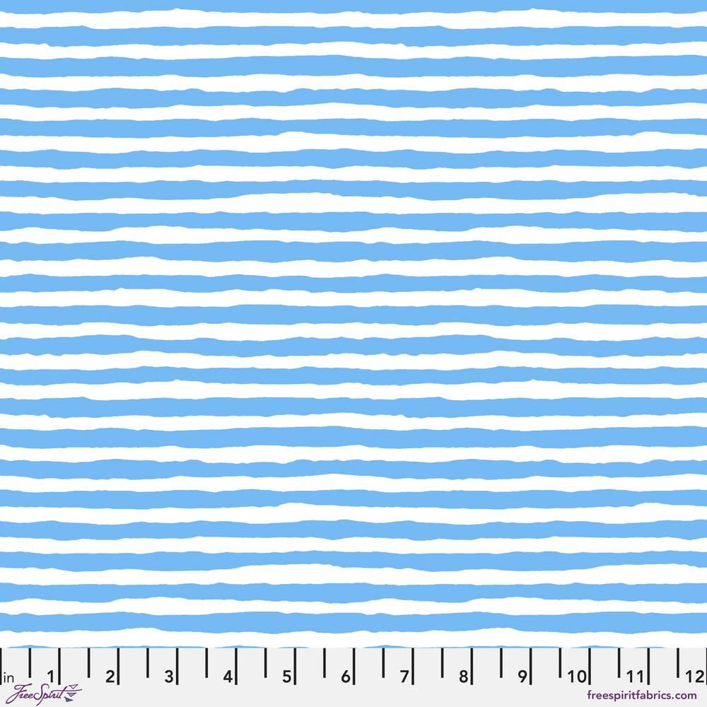 ***SALE*** COMB STRIPE SKY Blue PWBM084 Brandon Mably Kaffe Fassett Collective FEBRUARY 2024