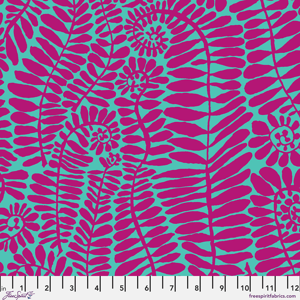FRONDS - BLUE - Brandon Mably for KFC - PWBM085.BLUE - FEBRUARY 2027