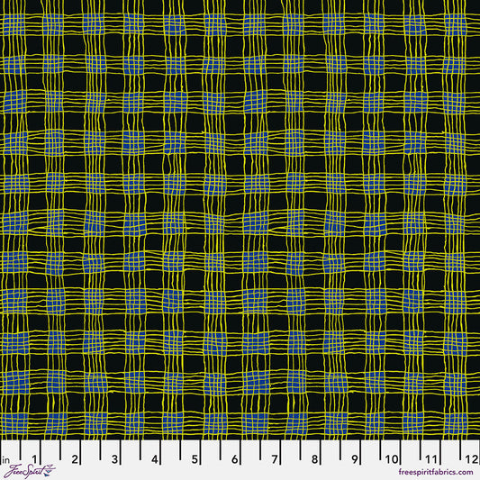 GINGHAM BLACK PWBM089 Kaffe Fassett Collective FEBRUARY 2025