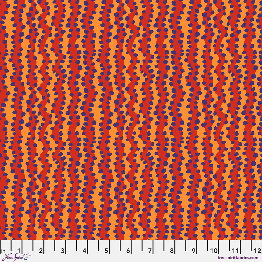 BUBBLE STRIPE Red PWBM097  Kaffe Fassett Collective FEBRUARY 2025