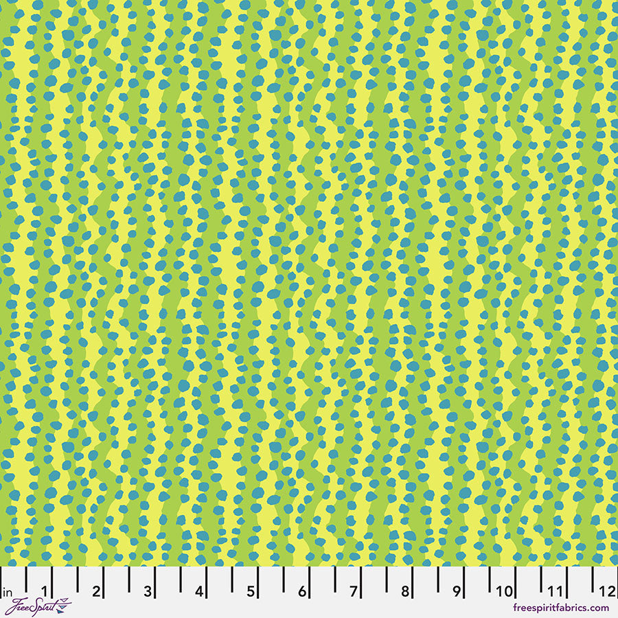 BUBBLE STRIPE Yellow PWBM097  Kaffe Fassett Collective FEBRUARY 2025