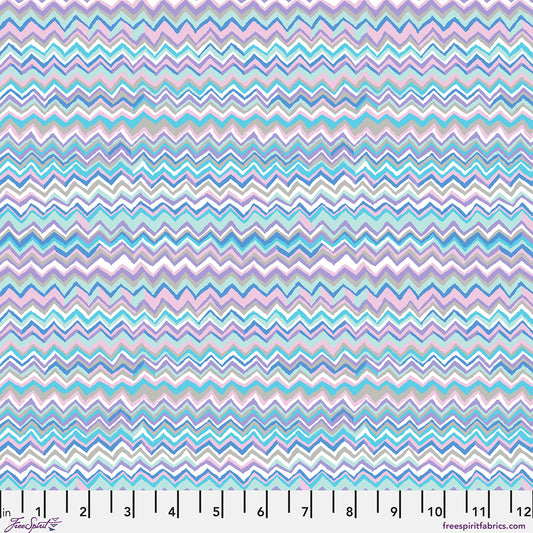 PRE-ORDER - SM ZIG ZAG - BLUE - Bits & Bobs by Brandon Mably for KFC - PWBM111.BLUE- DECEMBER 2026