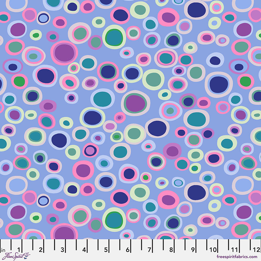PRE-ORDER - BUBBLES - BLUE - Kaffe: From the Archives PWGP015.BLUE - December 2025