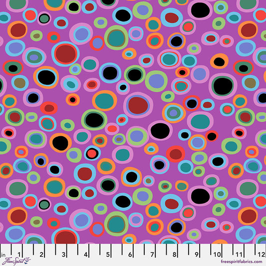 PRE-ORDER - BUBBLES - PLUM - Kaffe: From the Archives PWGP015.PLUM - December 2025