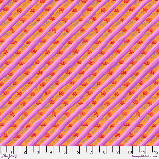 PRE-ORDER - DIAGONAL POPPY - LAVENDER - Kaffe: From the Archives PWGP024.LAVENDER  - December 2025
