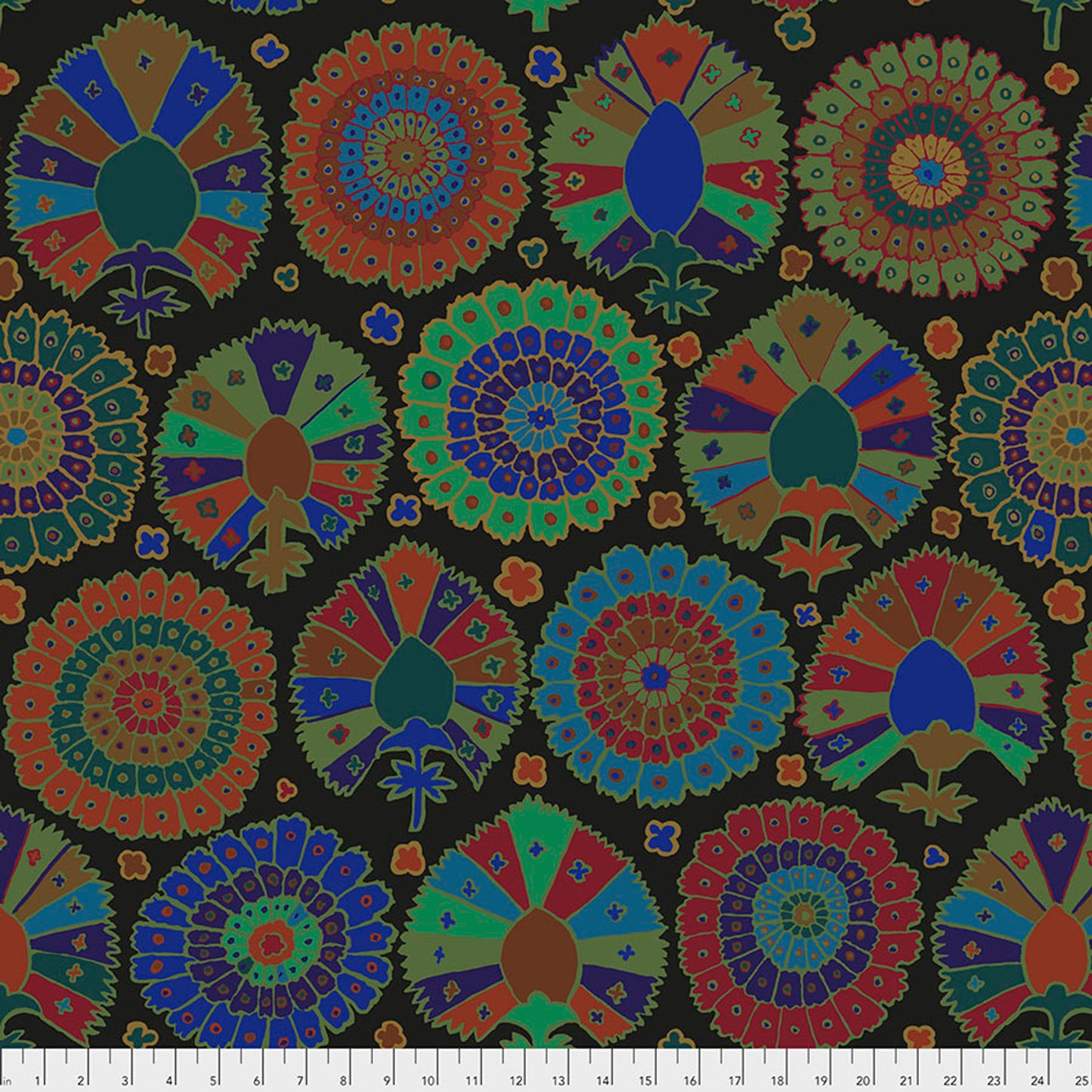 TURKISH DELIGHT - Black PWGP081 Kaffe Fassett Collective