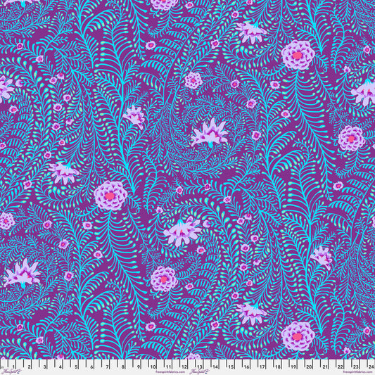 FERNS PURPLE PWGP147 Kaffe Fassett
