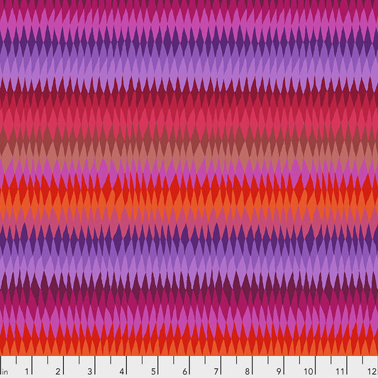 Diamond Stripe - Red PWGP170 Kaffe Fassett for KFC